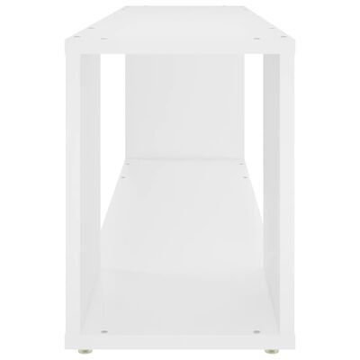 vidaXL TV Cabinet White 100x24x32 cm Engineered Wood