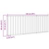vidaXL Dog Gate Foldable 3 Panels 150 cm Poplar Wood