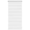vidaXL Zebra blind 40.9x100 cm Fabric Width 36.7 cm white
