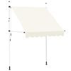 vidaXL Manual Retractable Awning 200 cm Cream