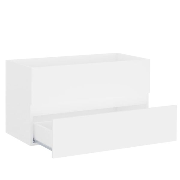vidaXL Sink Cabinet White 80x38.5x45 cm Engineered Wood