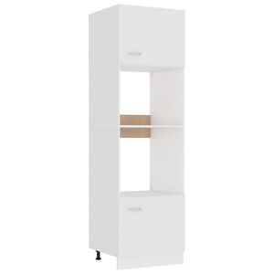 vidaXL Microwave Cabinet | White | Engineered wood | Standard