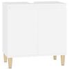 vidaXL Sink Cabinet White 58x33x60 cm Engineered Wood