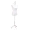 Ladies bust Display bust white