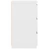 vidaXL Bed Cabinets 2 pcs White 40x35x62.5 cm Engineered Wood