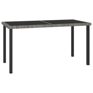 vidaXL Garden Dining Table | Grey