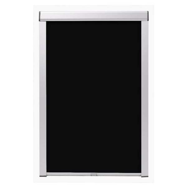 vidaXL Blackout Roller Blinds Black M06/306