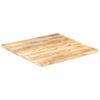 vidaXL Table Top Solid Mango Wood 25-27 mm 60x60 cm