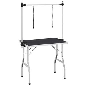 vidaXL Grooming Table | Black