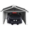 vidaXL Garden Robot Lawnmower Shed 92x97x63 cm Galvanised Steel Anthracite