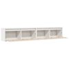vidaXL Wall Cabinets 2 pcs White 100x30x35 cm Solid Wood Pine