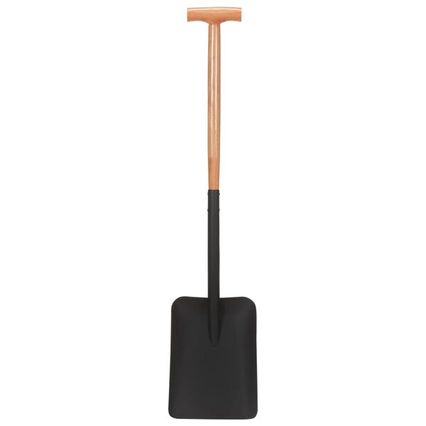 vidaXL Garden Shovel T Grip Steel and Hardwood