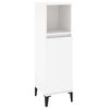 vidaXL Bathroom Cabinet White 30x30x100 cm Engineered Wood