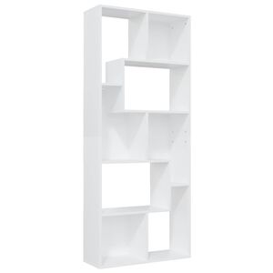 vidaXL Book Cabinet | White | Engineered wood | Medium | Book Cabinet