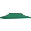 vidaXL Party Tent Roof 6x3 m Green 270 g/m&sup2;