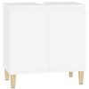 vidaXL Sink Cabinet White 58x33x60 cm Engineered Wood