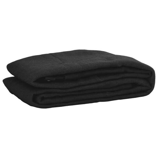 vidaXL Trailer Net HDPE 1.5x2.7 m Black