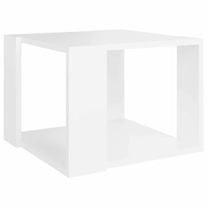 vidaXL Coffee Table White 40x40x30 cm Engineered Wood