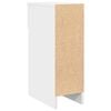 vidaXL Bedside Cabinet with Drawer White 20x36x60 cm