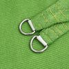 vidaXL Sunshade Sail 160 g/m&sup2; Light Green 3.6x3.6 m HDPE