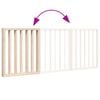 vidaXL Dog Gate Foldable 3 Panels 150 cm Poplar Wood