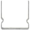 vidaXL Fence Anchors 12 pcs Silver 14x6x15 cm Galvanised Steel