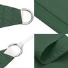 vidaXL Sunshade Sail Oxford Fabric Rectangular 4x6 m Dark Green
