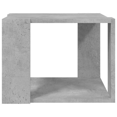 vidaXL Coffee Table Concrete Grey 40x40x30 cm Engineered Wood