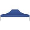vidaXL Party Tent Roof 4x3 m Blue 270 g/m²