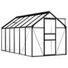 vidaXL Greenhouse Anthracite Aluminium 7.03 m&sup2;