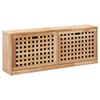 vidaXL Shoe Organiser | Natural | Solid walnut wood | Medium | Storage