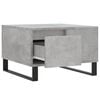 vidaXL Coffee Table Concrete Grey 55x55x36.5 cm Engineered Wood