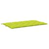 vidaXL Garden Bench Cushion Bright Green 180x(50+50)x7cm Oxford Fabric