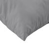 vidaXL Throw Pillows 4 pcs Grey 50x50 cm Fabric