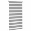 vidaXL Zebra blind 50.9x100 cm Fabric Width 46.7 cm grey