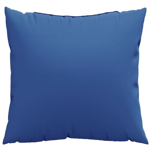 vidaXL Throw Pillows 4 pcs Royal Blue 50x50 cm Fabric