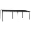vidaXL Sunshade awnings 6 x 3 x 2.55 m Anthracite
