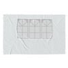 vidaXL Party Tent Sidewall 2 pcs with Window PE White