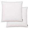 vidaXL Pillows 2 pcs Down/Feather Filling Heavy 80x80 cm White