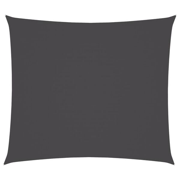 vidaXL Sunshade Sail Oxford Fabric Rectangular 2x2.5 m Anthracite