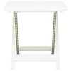 vidaXL Folding Garden Table White 79x72x70 cm Plastic