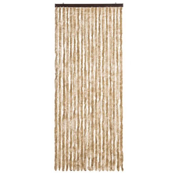 vidaXL Insect Curtain Beige 56x200 cm Chenille