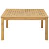 vidaXL Garden Coffee Table 85x85x45 cm Solid Acacia Wood
