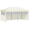 vidaXL Cream Foldable Pop-up Party Tent 3 x 6 m