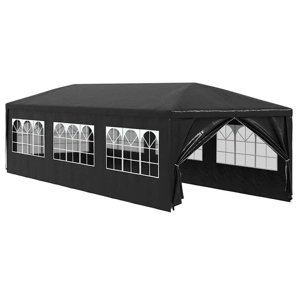 vidaXL Party Tent 3x9 m Anthracite