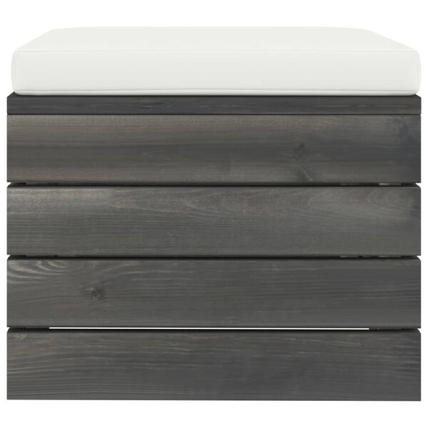 vidaXL 12 Piece Garden Pallet Lounge Set with Cushions Solid Pinewood