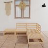 vidaXL 5 Piece Garden Lounge Set Solid Wood Pine