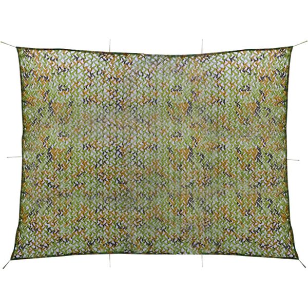 vidaXL Camouflage Net with Storage Bag 3x4 m