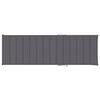 vidaXL Sun Lounger with Cushion Solid Acacia Wood