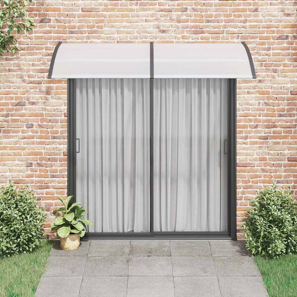 vidaXL Door Canopy 240x100 cm PC